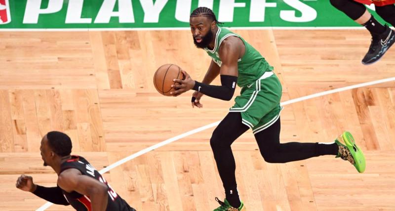  - NBA : Jaylen Brown enthousiaste après le comeback des Celtics