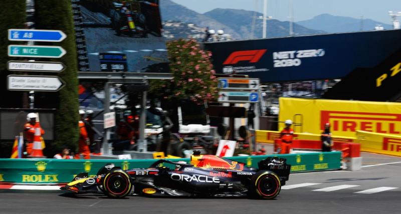  - GP Monaco: Verstappen réalise le meilleur temps de la deuxième séance d'essais libres