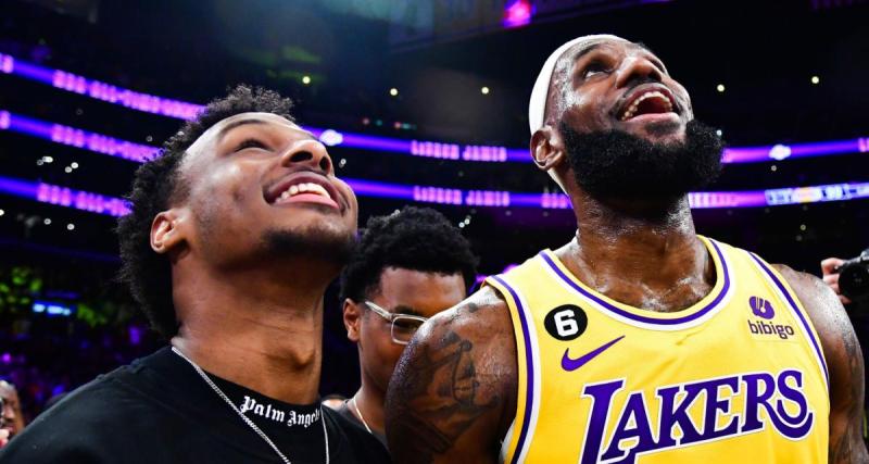  - Los Angeles Lakers : le message touchant de Lebron James à son fils Bronny