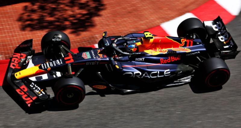  - GP de Monaco : déjà un drapeau rouge en début de qualifications, une Red Bull en cause !