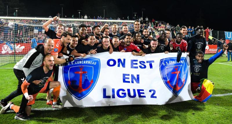  - Concarneau : la ville en feu après la montée en Ligue 2