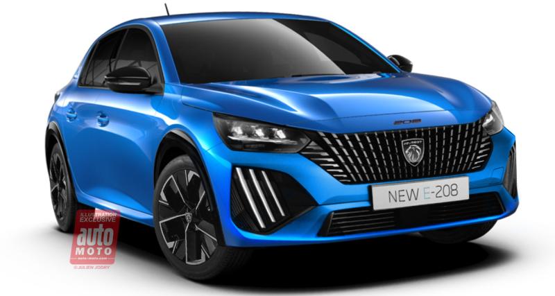  - Nouvelle Peugeot 208 restylée (2023) : dans quelles proportions va-t-elle se transformer ?
