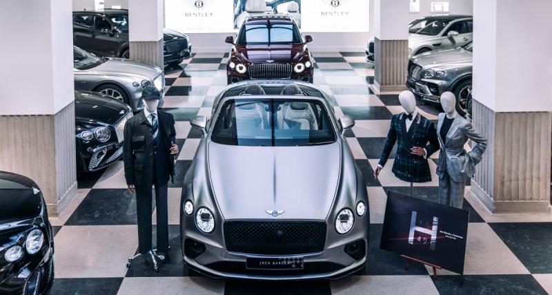  - Bentley collabore avec le tailleur anglais Huntsman