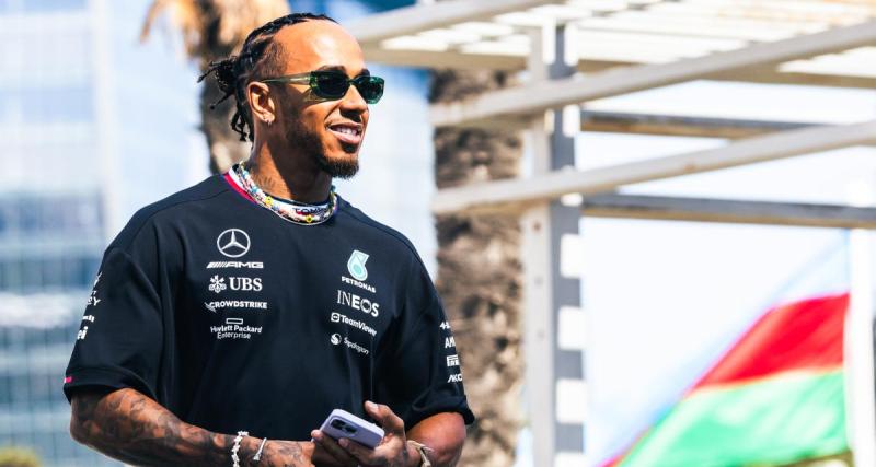  - F1 - Grand Prix de Monaco : Lewis Hamilton au pied du podium : "c'était intense"