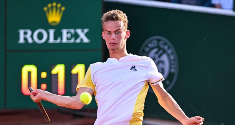  - Roland-Garros : Van Assche frappe un grand coup pour ses débuts 