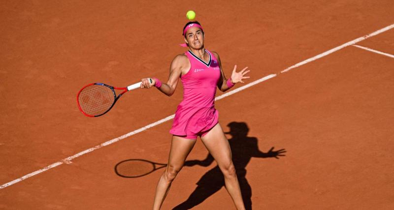  - Roland-Garros : Caroline Garcia remercie le public après sa belle victoire