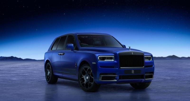  - Rollys-Royce Cullinan Blue Shadow : ode à l'espace