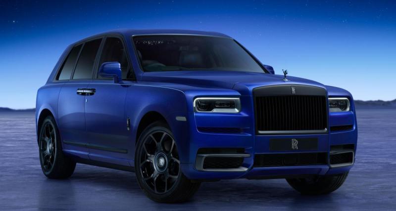  - Rolls-Royce Cullinan Black Badge Blue Shadow Private Collection (2023) : une édition spatiale pour le SUV