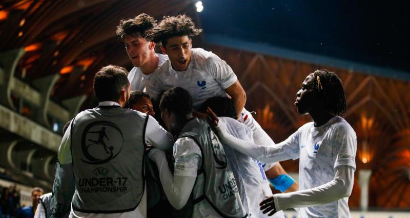  - Euro U17 : les buts des Bleuets pour venir à bout de l’Espagne