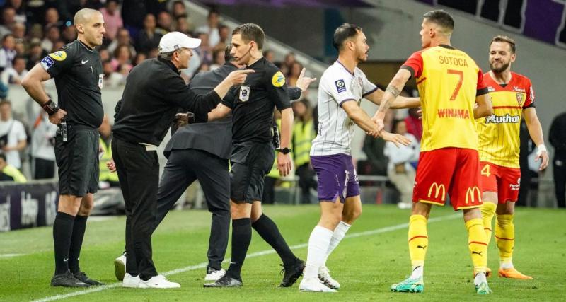  - Toulouse - RC Lens : Sotoca a voulu en découdre avec un Toulousain