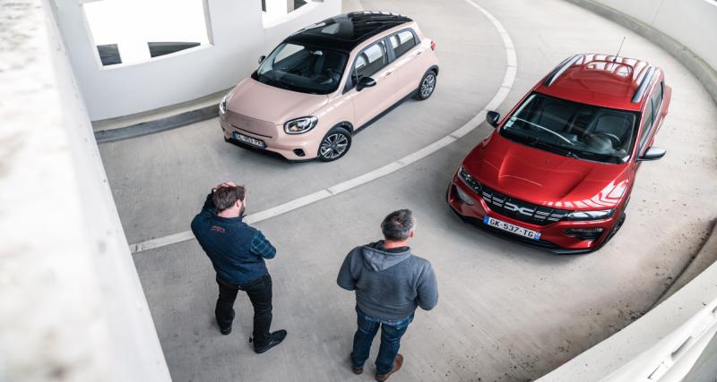  - Dacia Spring vs Leapmotor T03 : les photos de notre comparatif