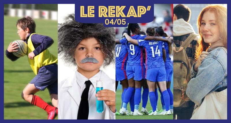  - Des équipements de sport pour enfant au rabais, le foot féminin se heurte aux lois du business, la réforme du lycée pro précisée et un « Envoyé Spécial » sur les HPI : le ReKap’ de Kool