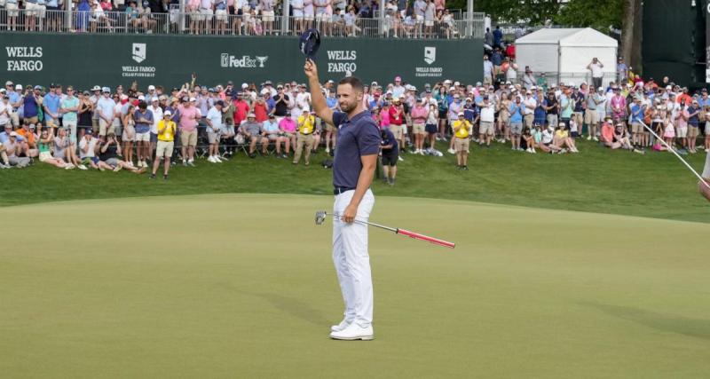  - Wells Fargo : Wyndham Clark empoche son 1er titre sur le PGA Tour après une démonstration