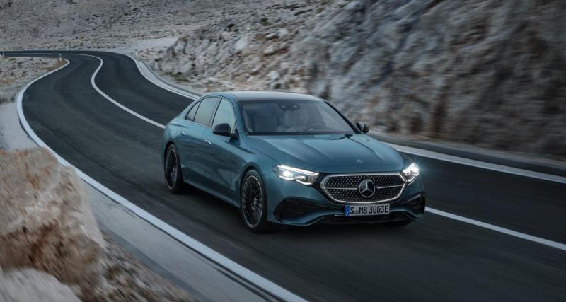  - Mercedes Classe E (2023) : conservatrice à l’extérieur, numérique à l’intérieur