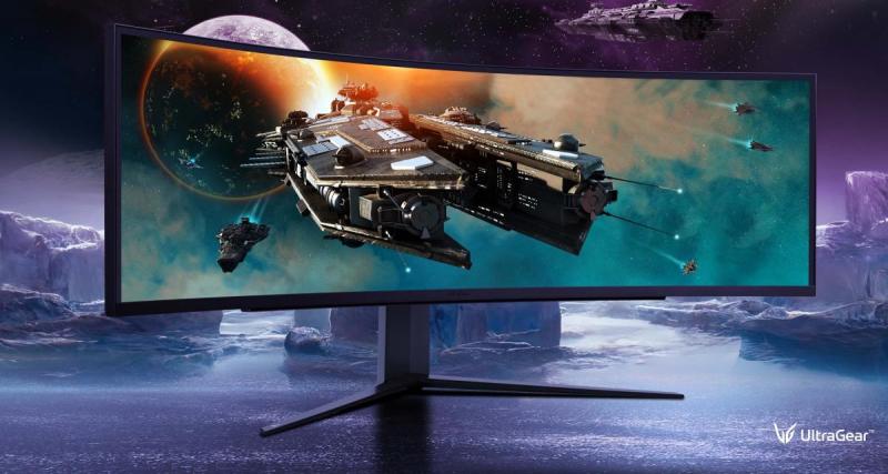  - LG dévoile le dernier UltraGear, un écran gaming gigantesque de 49 pouces