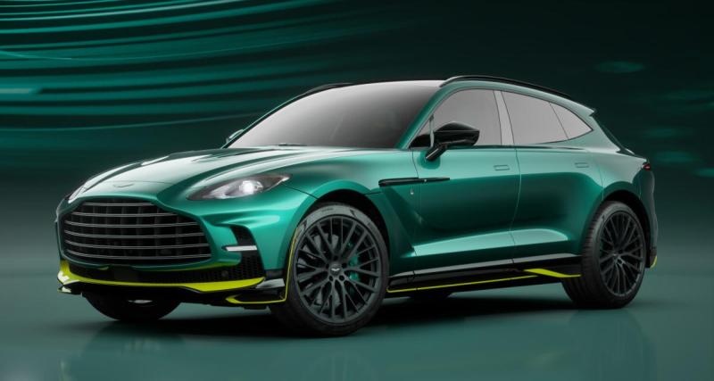  - Aston Martin relooke le DBX707 en hommage à son écurie de F1