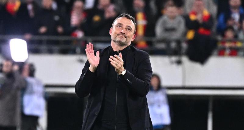  - RC Lens : l'hommage de Haise à ses joueurs après Reims