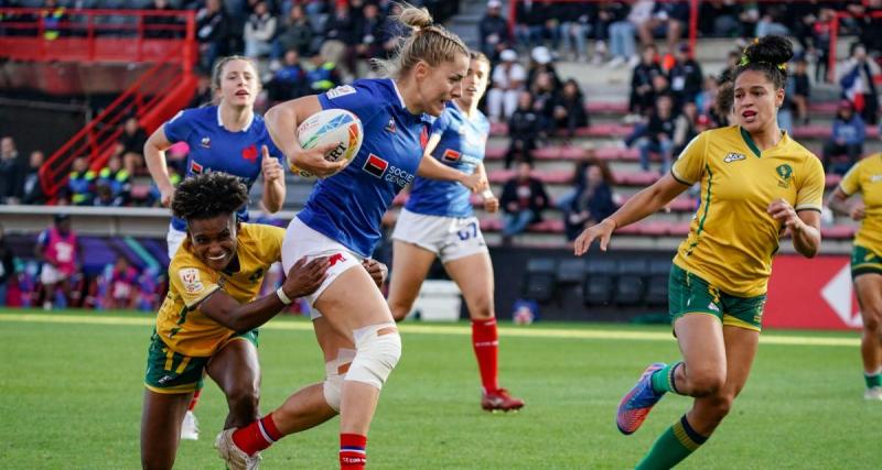  - Rugby à 7 : la France empoche son billet pour les quarts en battant l'Australie 