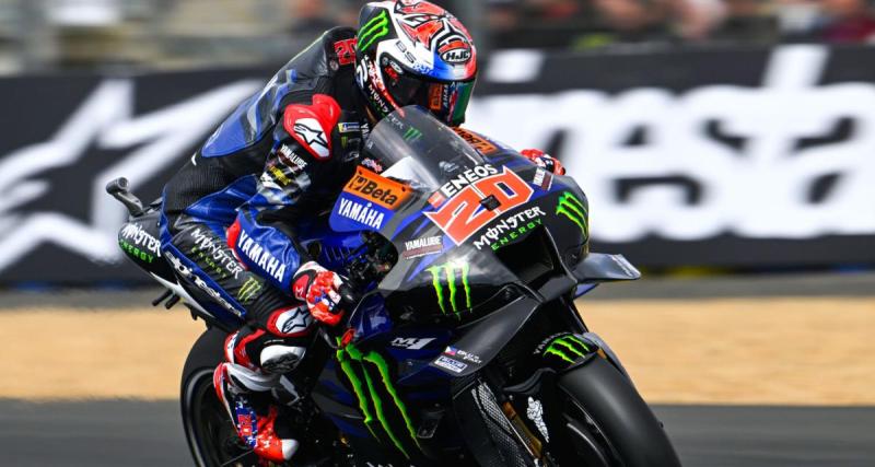  - GP de France : terrible, Quartararo chute et n'empochera pas de points !