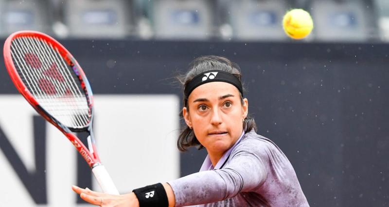  - Rome : Caroline Garcia craque et fond en larmes juste avant de se faire éliminer en 16e de finale !