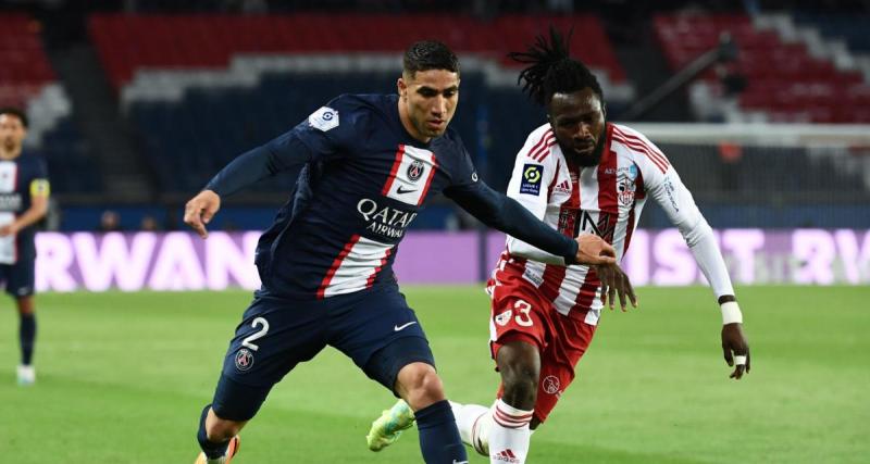  - PSG – Ajaccio : deuxième rouge en deux matchs, Hakimi a perdu ses nerfs !