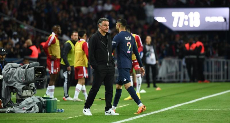  - PSG – Ajaccio : Galtier peste contre le nouveau rouge de Hakimi
