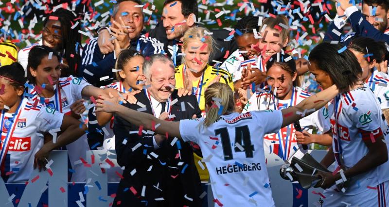  - Lyon (F) : l'émotion de Jean-Michel Aulas après le sacre en Coupe de France