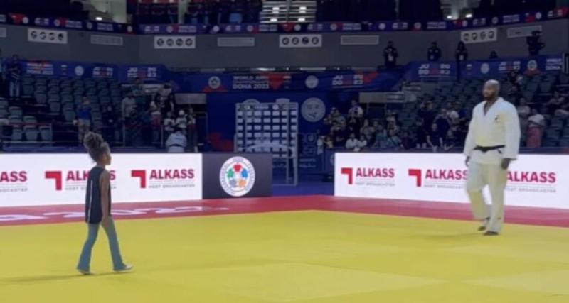  - Vidéo : Teddy Riner, un champion du monde mis au tapis par sa petite fille !