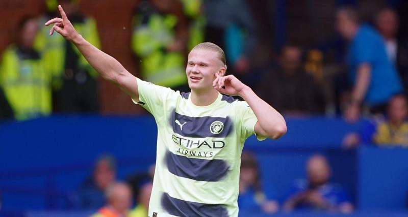  - Manchester City : Haaland a customisé ses crampons au feutre pour son 36e but