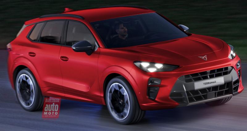  - Futur Cupra Terramar VZ5 (2024) : les 400 ch de l’Audi RS Q3 au sommet de son catalogue ?