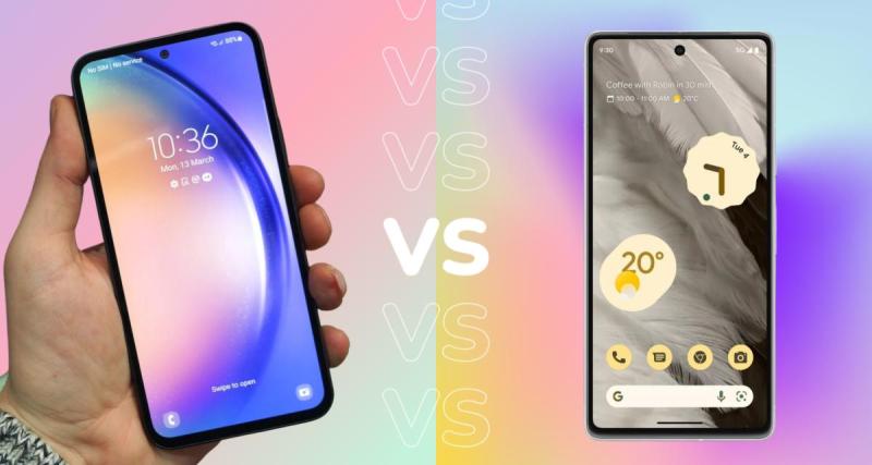  - Samsung A54 vs Pixel 7a : notre comparatif