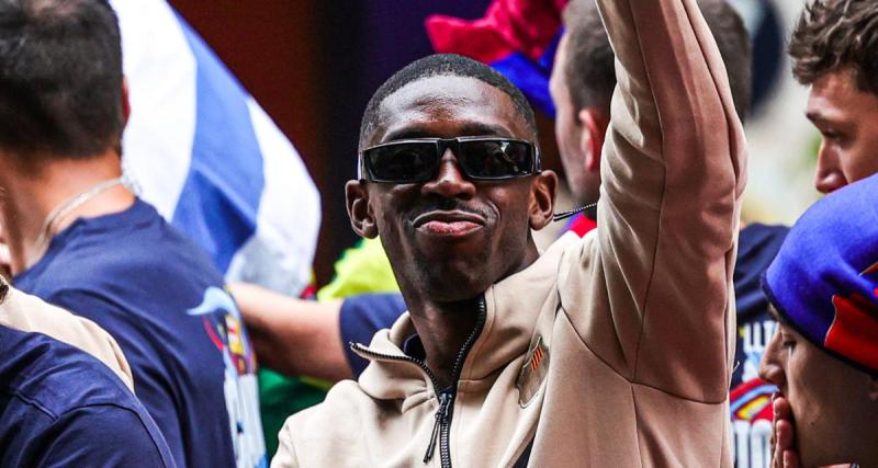  - Barça : l'hommage amusant de Koundé à Dembélé pendant la célébration