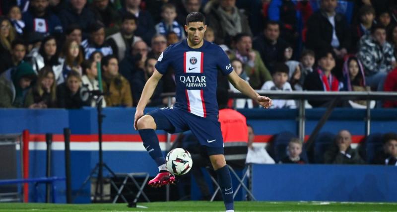  - PSG : la joie dingue d'Hakimi sur le but de Lautaro Martinez