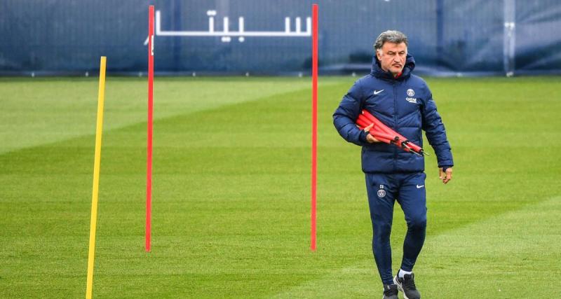  - PSG : souci de santé pour Galtier, absent de l'entraînement du jour