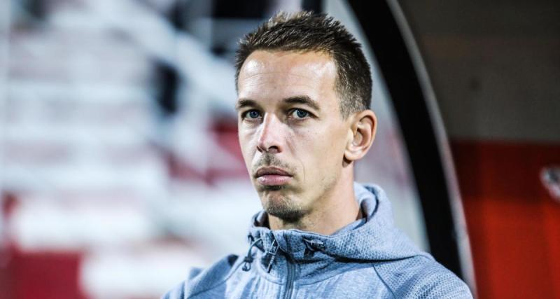  - Nancy : Pedretti remercie le public avant la réception du Puy