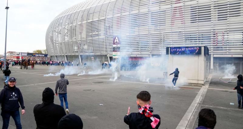  - Lille - Marseille: des échauffourées ont éclaté autour du stade en marge de la rencontre