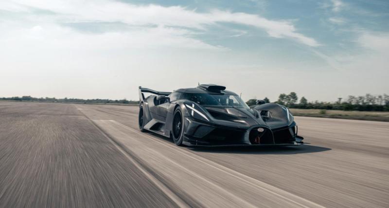  - VIDEO - La Bugatti Bolide se fait malmener sur circuit avant d’être livrée à ses acheteurs