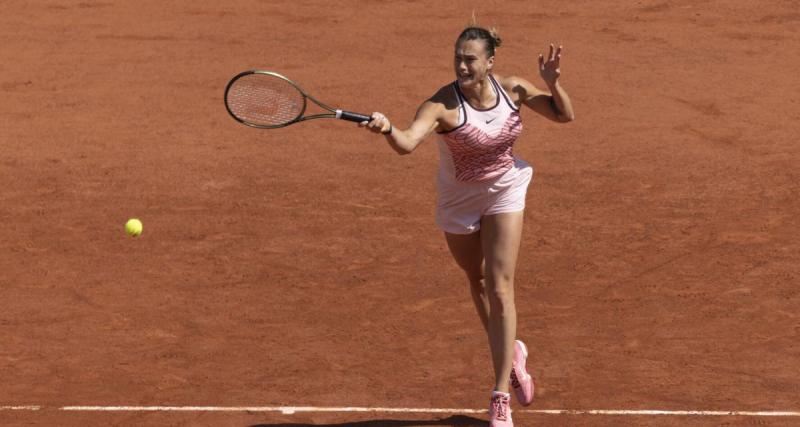  - Roland Garros : Aryna Sabalenka en démonstration de force