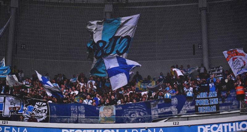  - OM : les supporters marseillais encadrés dans une fan-zone avant le match à Ajaccio