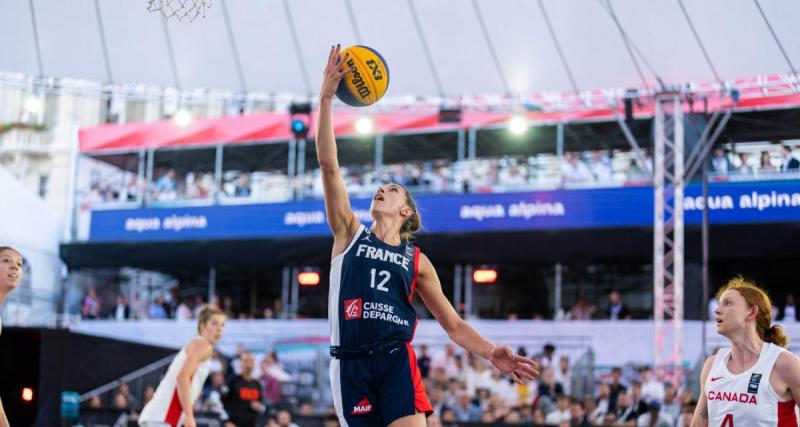  - Basket 3x3 : les Bleues battues en finale de la Coupe du monde 