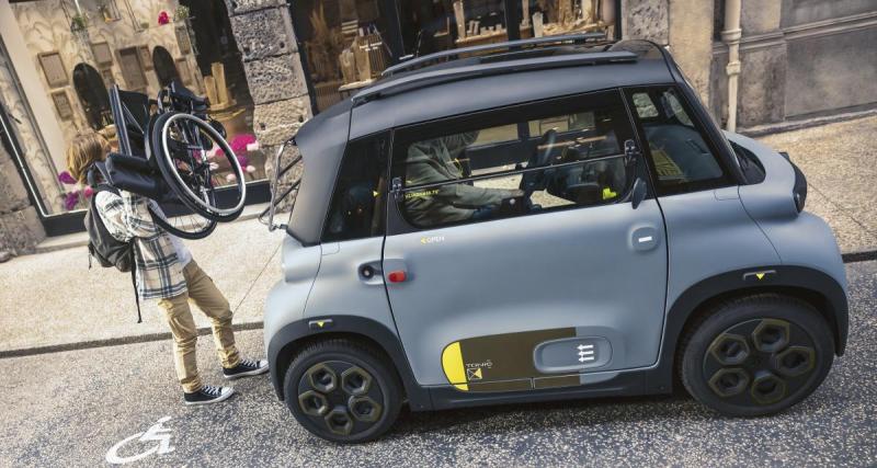  - Citroën présente l’Ami for All, une Ami adaptée pour les personnes à mobilité réduite