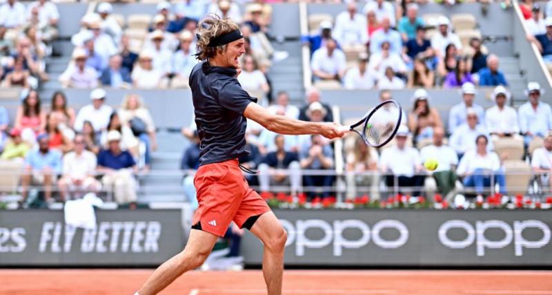  - Roland Garros : Zverev de retour au plus haut niveau 