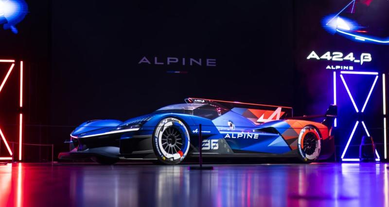  - Alpine A424_B (2024) : l’Hypercar française se dévoile lors du centenaire des 24 Heures du Mans