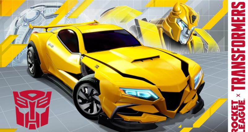  - Les Transformers débarquent dans Rocket League !