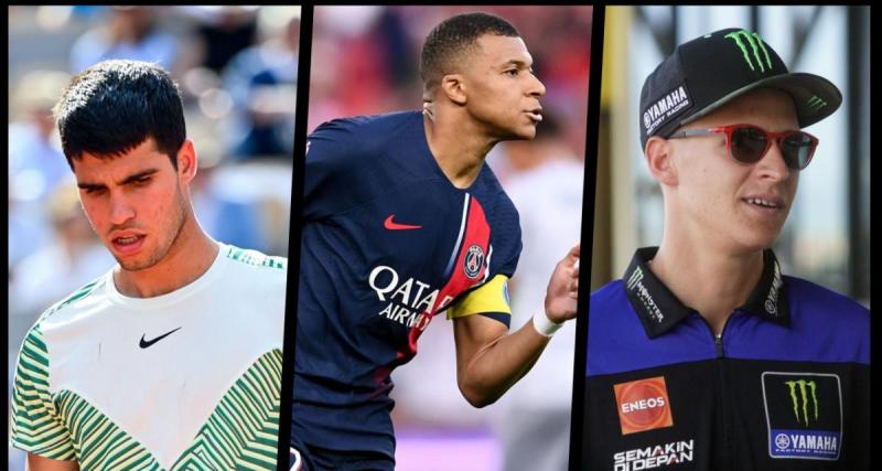  - La grosse annonce d'Alcaraz après une mauvaise nouvelle, Mbappé s'en prend au PSG, Quartararo lâché chez Yamaha, ... Toutes les infos sports du jour !