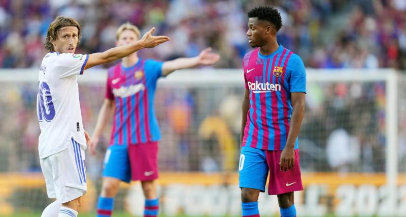  - Real Madrid, Barça : les dernières réponses de Modric et Ansu Fatu sur leur avenir
