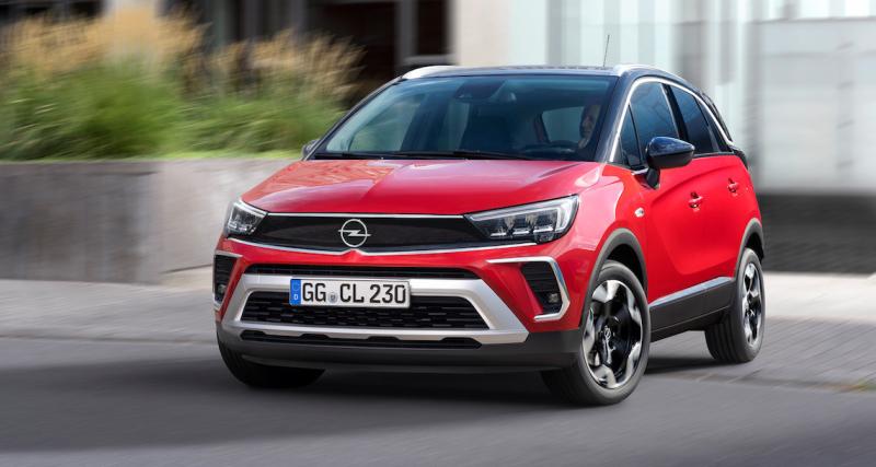  - Opel lancera un Crossland thermique et électrique en 2024