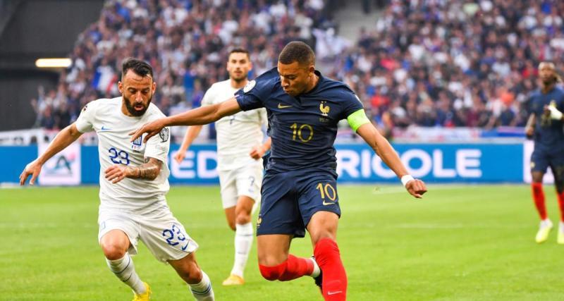  - La France accrochée par la Grèce à la pause