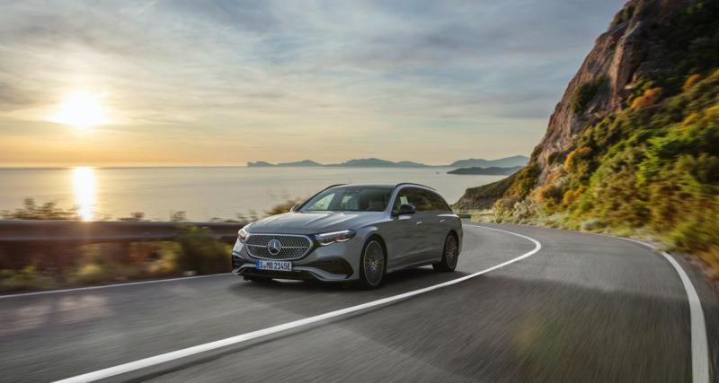  - Mercedes-Benz Classe E Break (2023) : spacieuse, high-tech et hybride, l’Allemande fait peau neuve