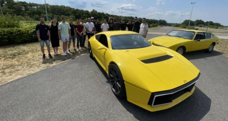  - Les étudiants Sbarro rendent hommage à la Matra Bagheera